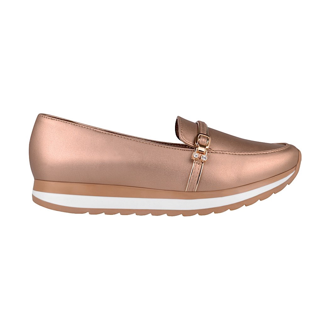 pappomania.com : Zapatos casuales dama clasben 815247 simipiel oro